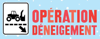 Opération déneigement